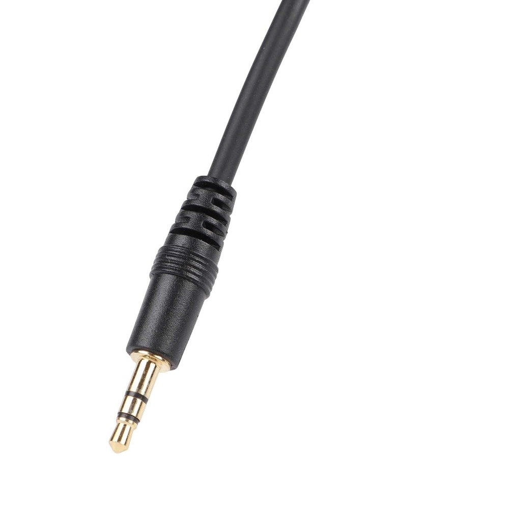 1pc Car Auto Black Auxilliary Cable Audio Adapter Connector For E60 E63 E66