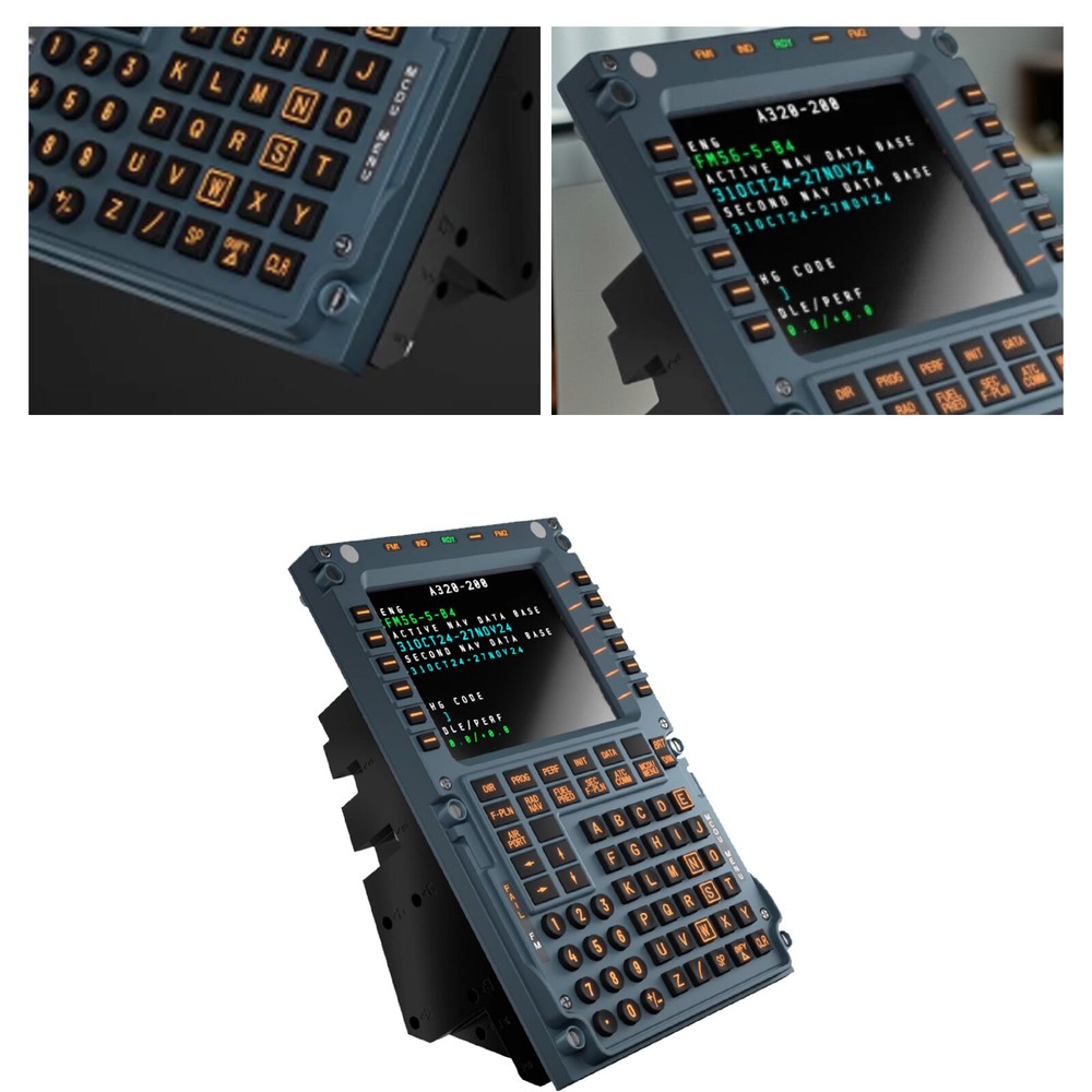 Winwing A3xx Mcdu Flight Control Panel Simulator Compatible W/ X-plane Msfs Bzsi