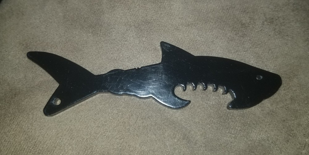 Prince Precision Plasma Cut Shark Beer Opener