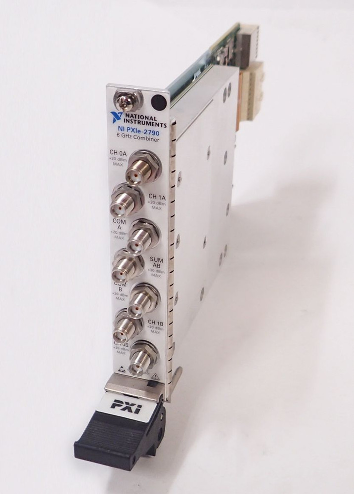 NATIONAL INSTRUMENTS PXIe-2790 6GHz SOLID-STATE POWER COMBINER / SWITCH MODULE