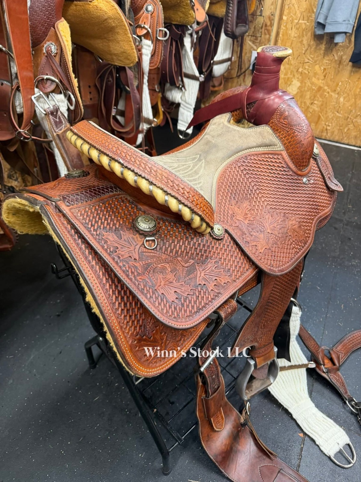 15" Crates - Roping Saddle