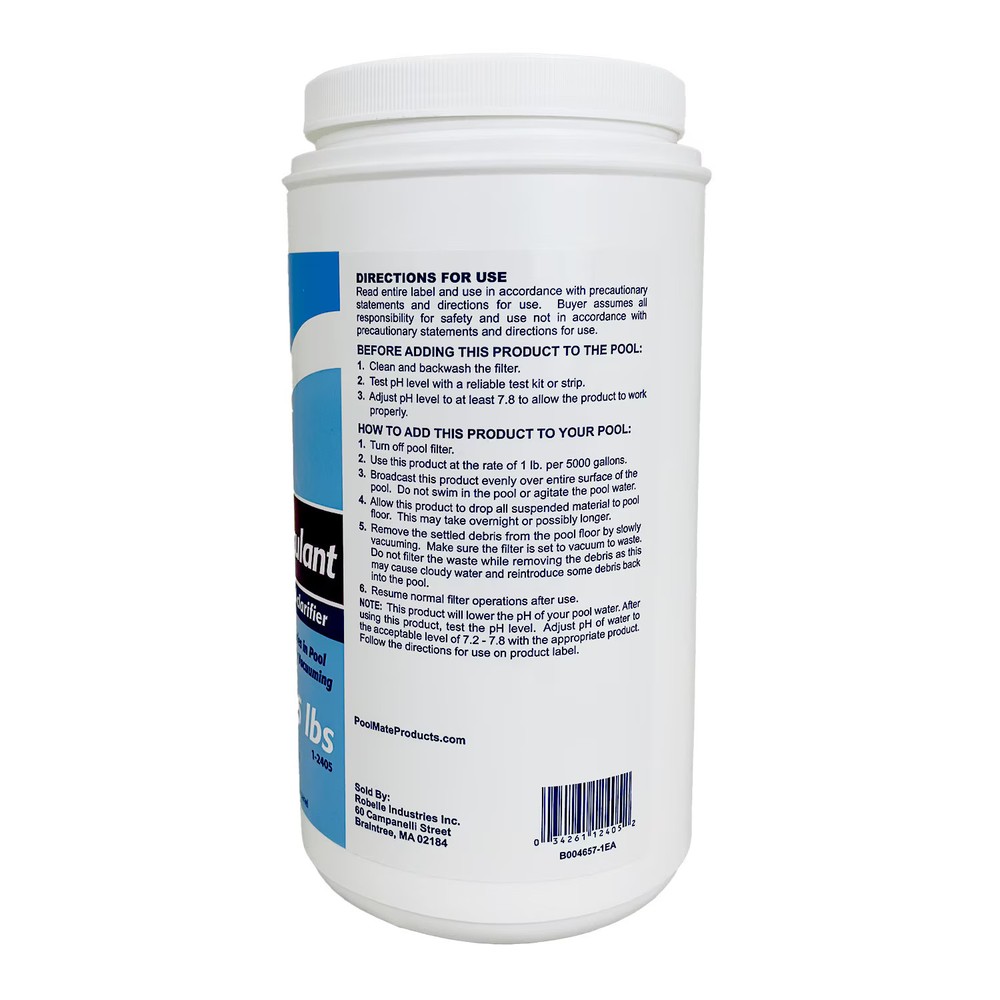 Pool Mate Granular Flocculant - 10 Lbs