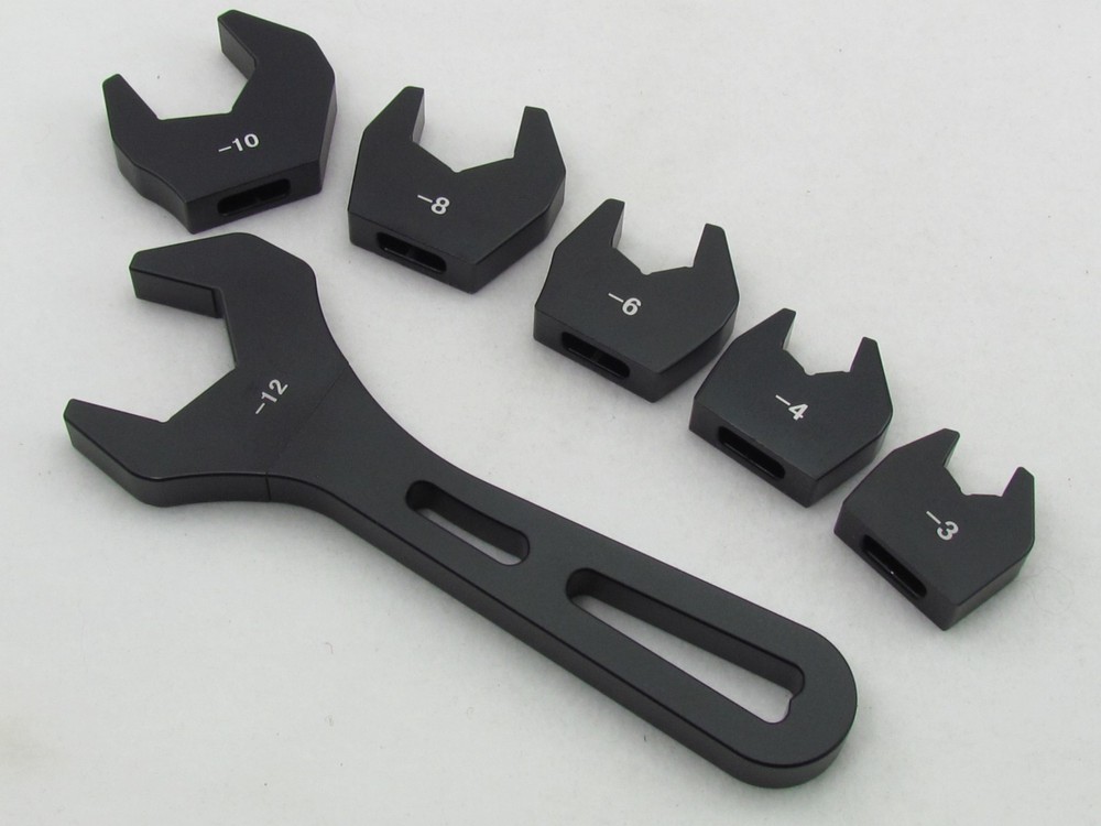 Single Ended AN Wrench - Black