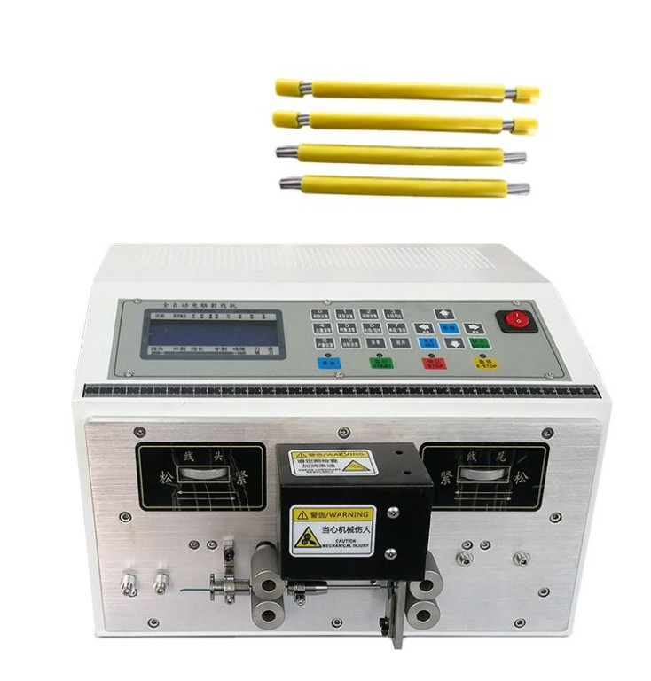 Automatic Cable Manufacturing Equipment 0.1 - 4mm² Cable Peeling Machine Autom