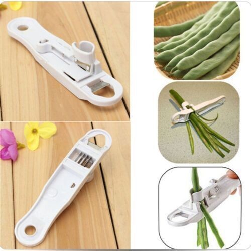 New Runner Green Bean Slicer Cutter Bean Stringer Remover Peeler Kitchen Tool