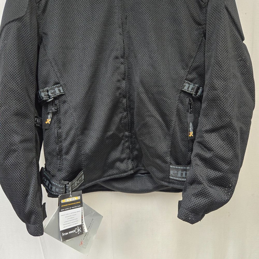 Xelement Textile Vented Jacket Black Small *CLOSEOUT Was $69.95*