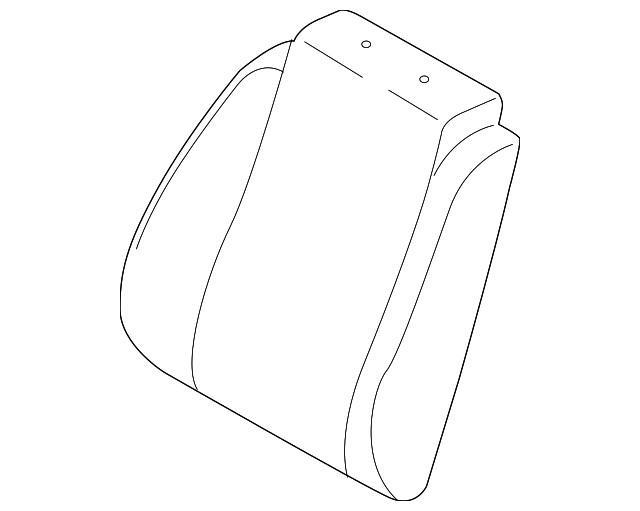 Genuine GM Seat Back Cover 96802076