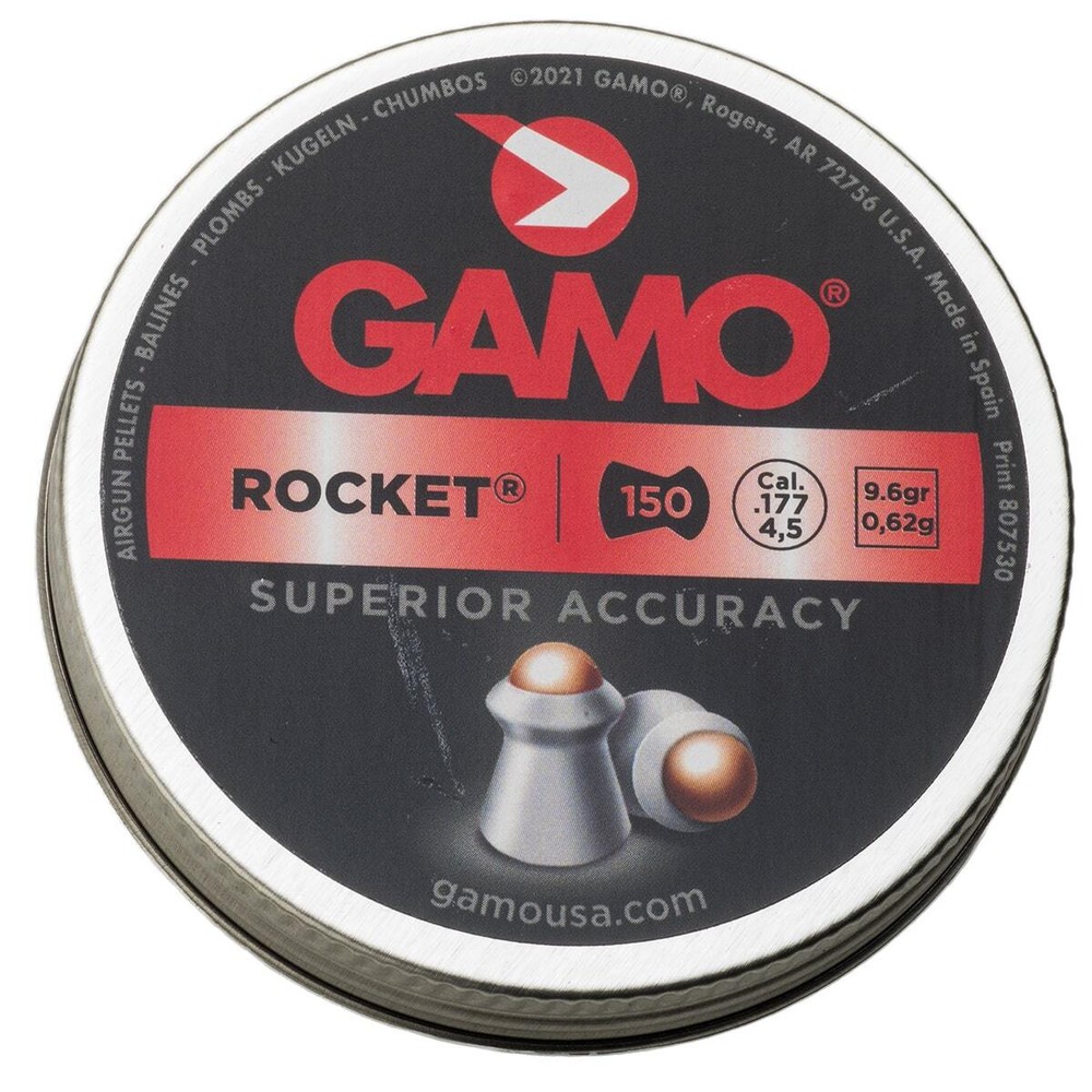 Gamo Rocket Pellets .177 Steel Tip 150 pellets