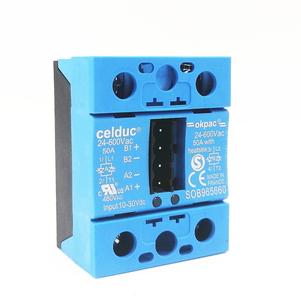 1pcs Celduc solid state relay SOB965660 50A 24-600VAC