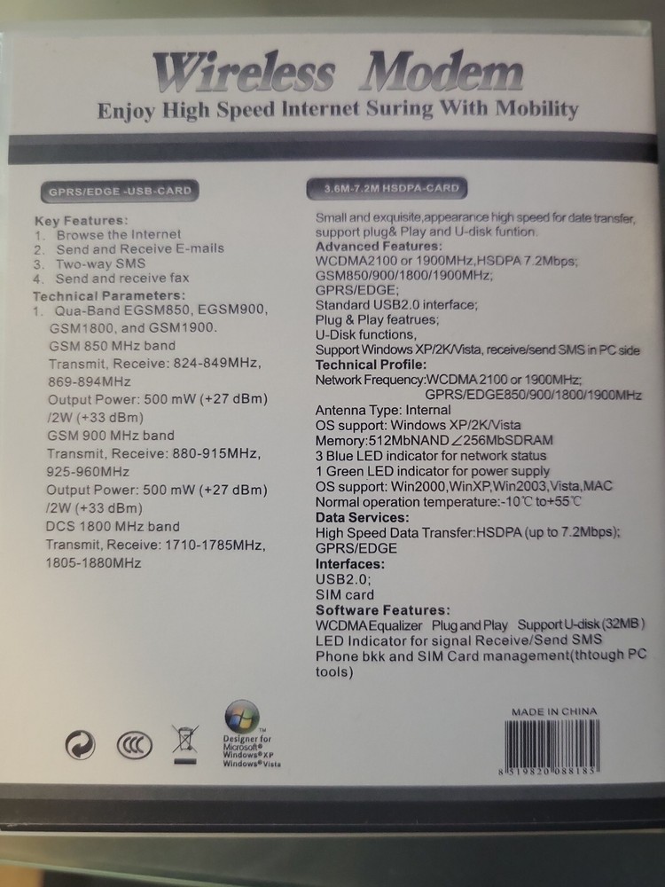 Wireless Modem Usb
