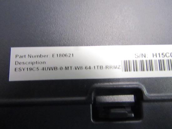 ELO TOUCH SOLUTIONS ELO-E180621CGT ELO ALL IN ONE TOUCHCOMPUTERS