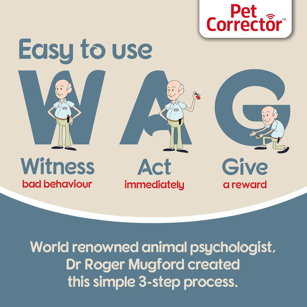 PET CORRECTOR Dog Trainer, 200Ml. 4 Pack- Stops Barking, Jumping Up, Place Avoid