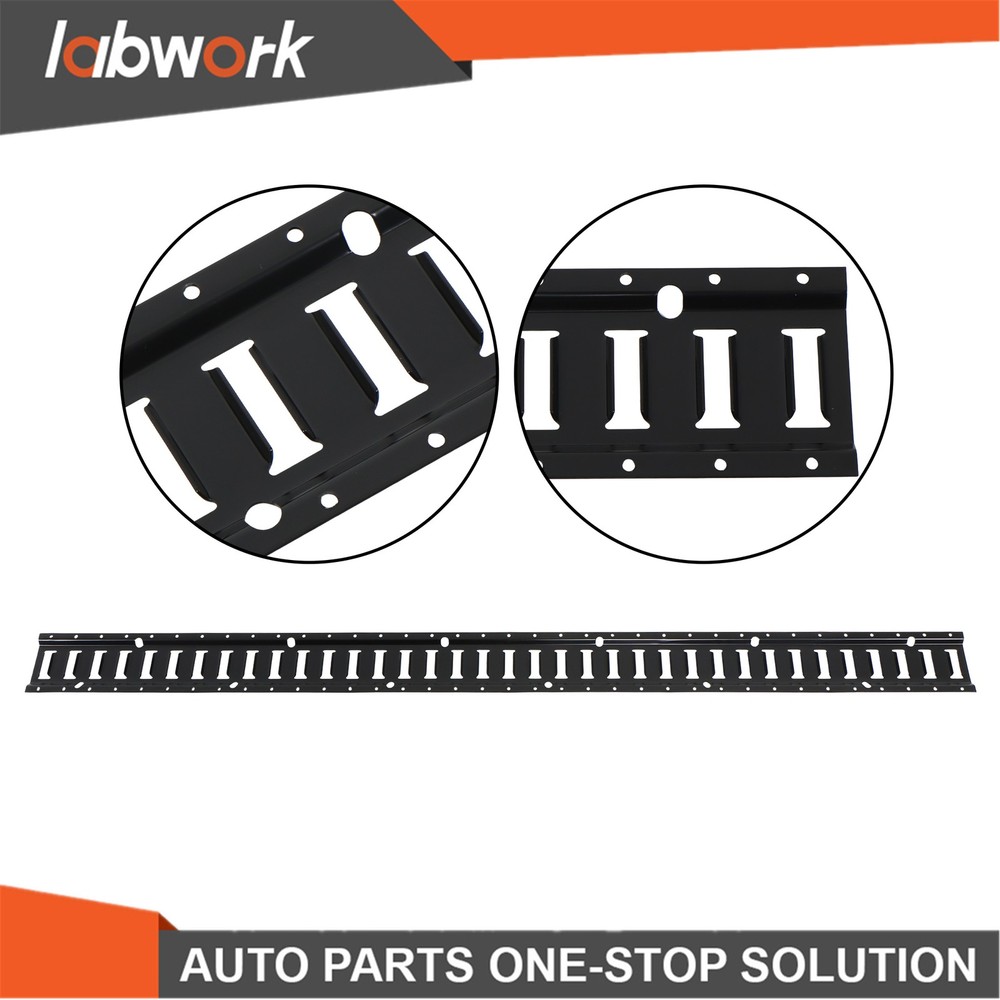 Labwork For Garages Vans Trailers 8Pack 6' E Track Tie Down Rail Kit Powder Coat