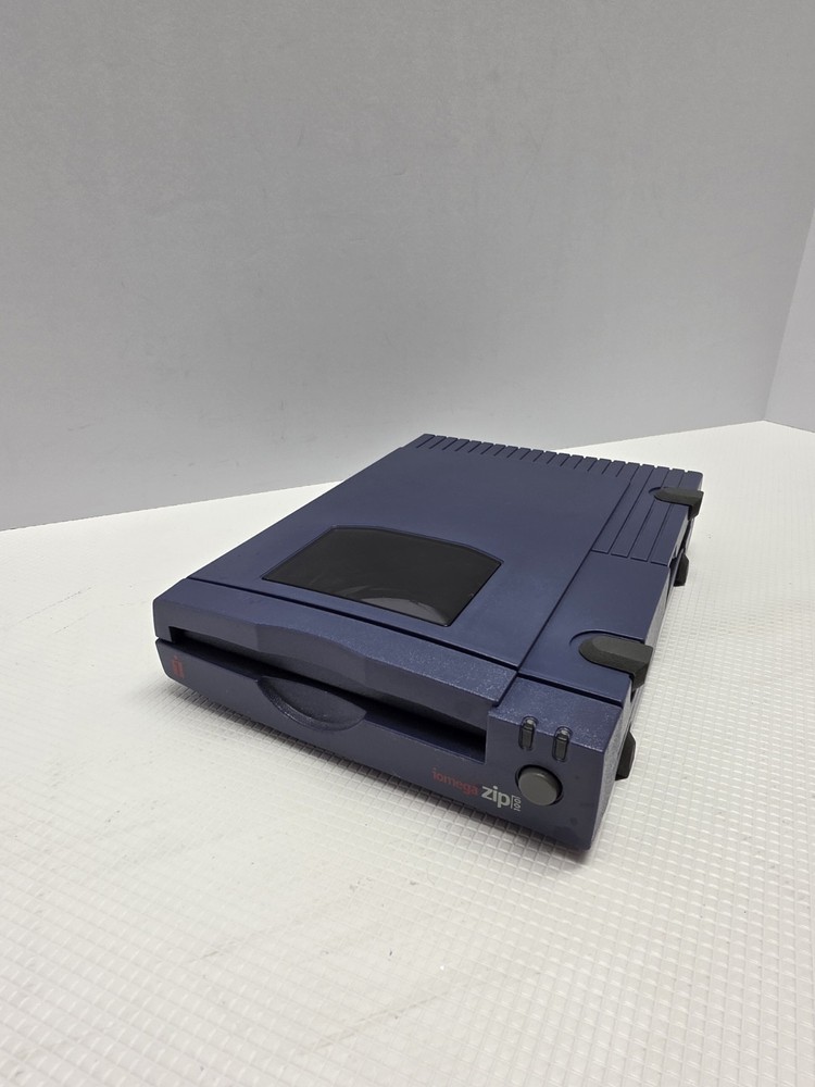 Iomega ZIP 100 External Drive Z100P2 Parallel UNTESTED Vintage Backup