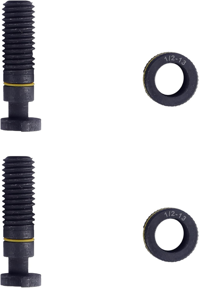 Rivet Nut Tool Mandrel SAE #1/2-13, Riveter Tip Replacement, with nosepiece (SAE