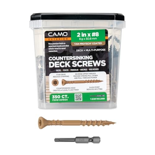 2" X #8 - COUNTERSINKING Deck Screw 350 Count 350.0