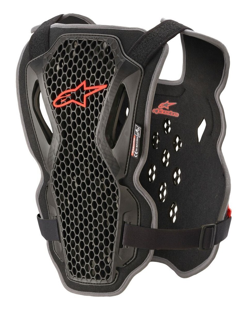 Bionic Action Chest Protector Black/Red Xl/2x