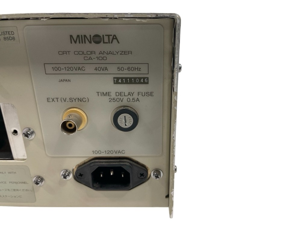 MINOLTA CRT Color Analyzer CA-100