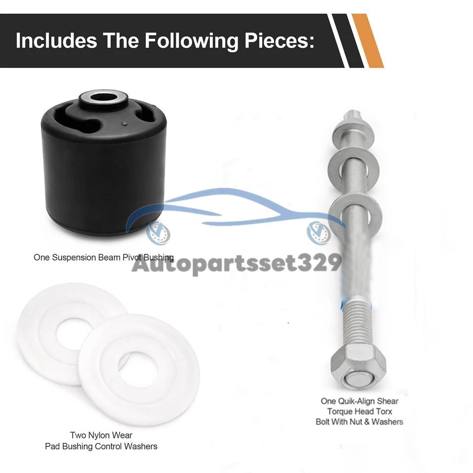 S-24691 S-21166 Hendrickson Quick Align Pivot Bolt Bushing Kit