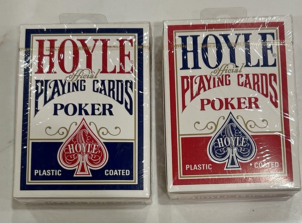 Sealed, Hoyle Pokers Playing Card Decks