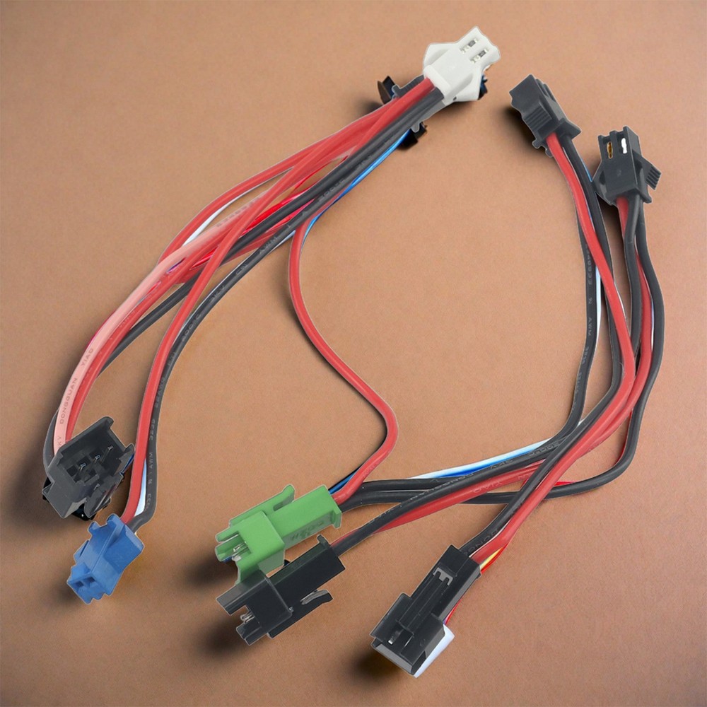 Ebike Headlight and Tail Light Cable Line Heavy duty Rubber Material 24v 60v