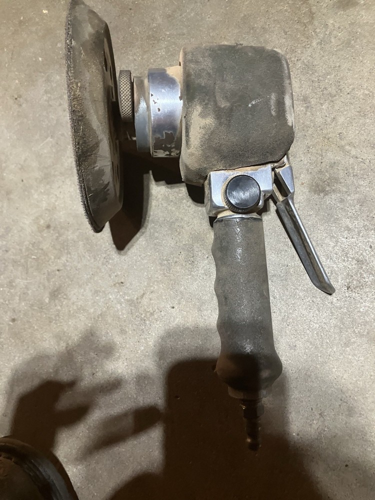 Air Pneumatic Angle Sander Tool with Grip Handle, Rodac