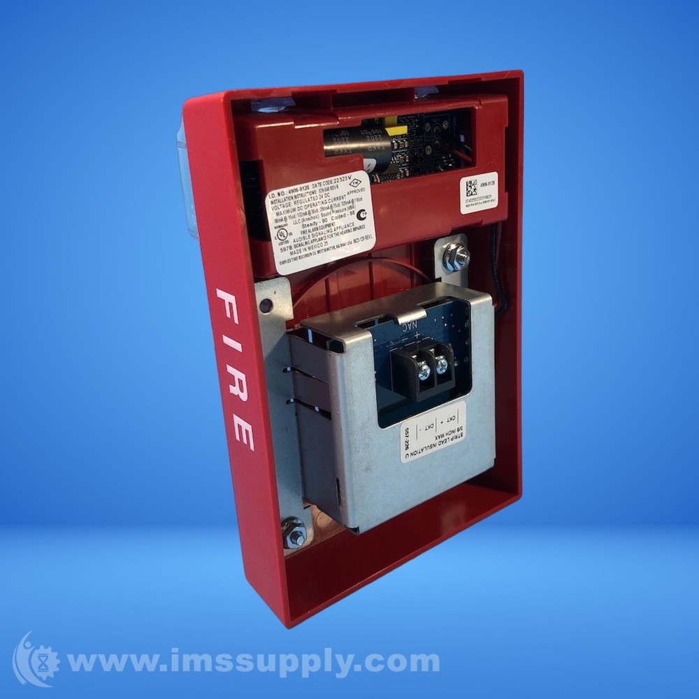 Simplex 0743255 Ceiling Mount Horn Strobe 6298