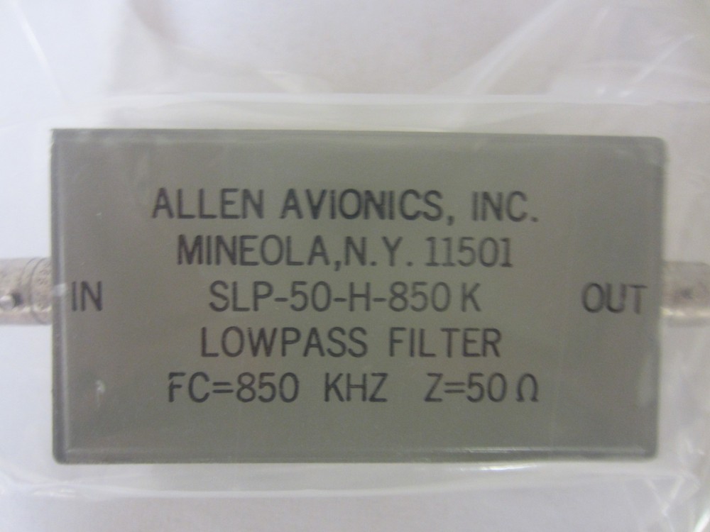 SLP50H-850K FIlter 850K Low Pass, Quantity 2