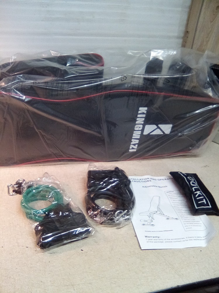 Kingmazi Adjustable Weight Bench, Exercise Workout Bench For Full Body...