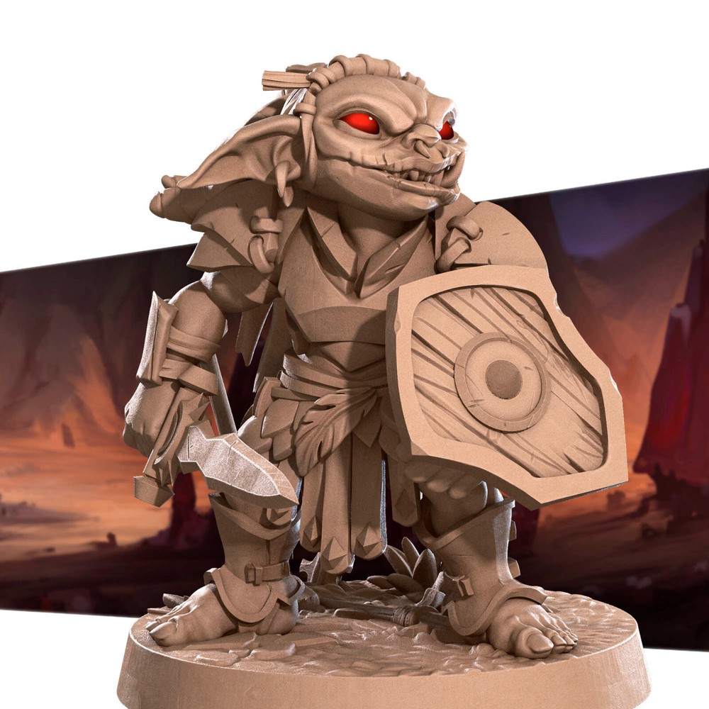 Goblin Fighter - Bite the Bullet - Dungeons and Dragons