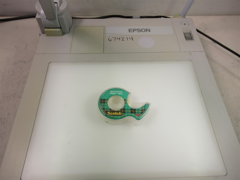 Epson ELPDC05 High Resolution Document Imager Overhead Camera 18X Optical Zoom