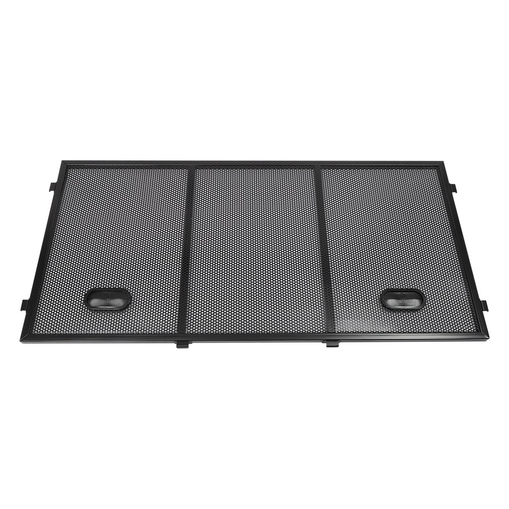 Portable DJ Event Booth Facade Foldable Controller Stand DJ Display Stand Black