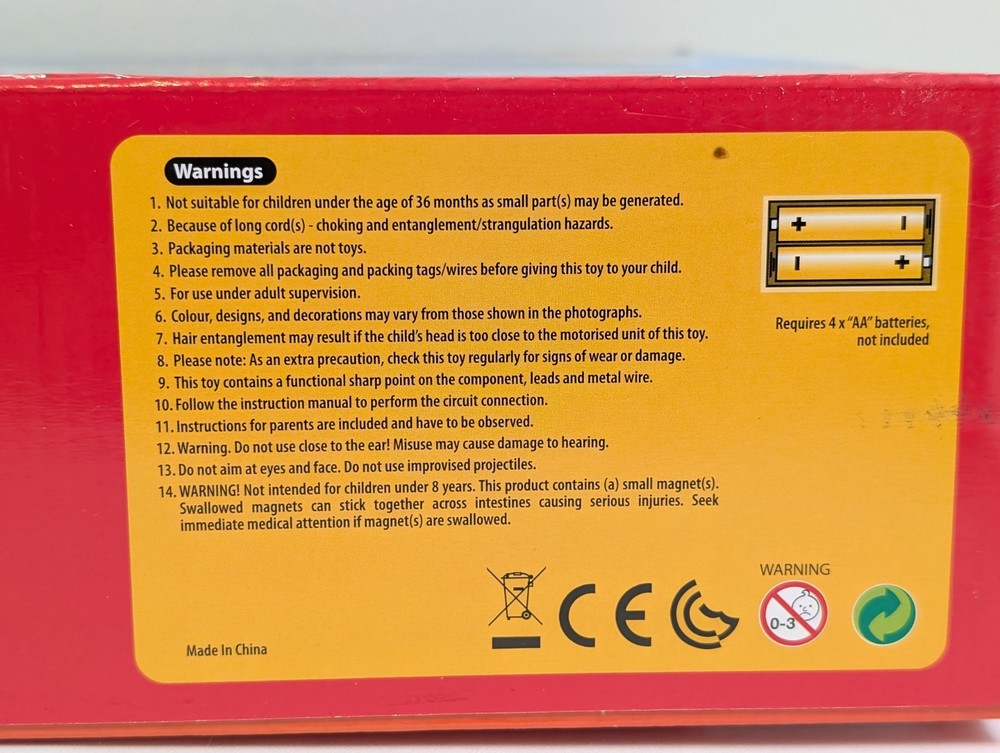 Playz Advanced Electrical Circuit Board Engineering Kit Kids 328+ STEM Science
