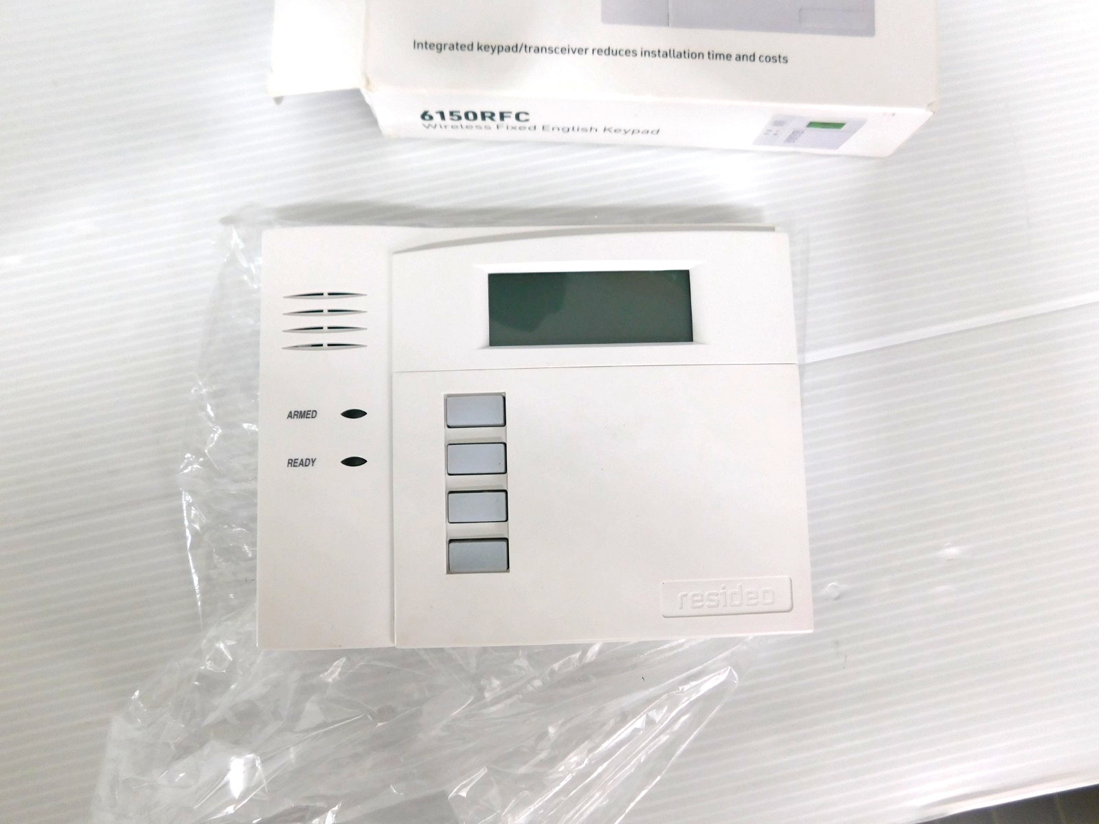 RESIDEO 6150RFC Wireless Fixed English Keypad With Instructions