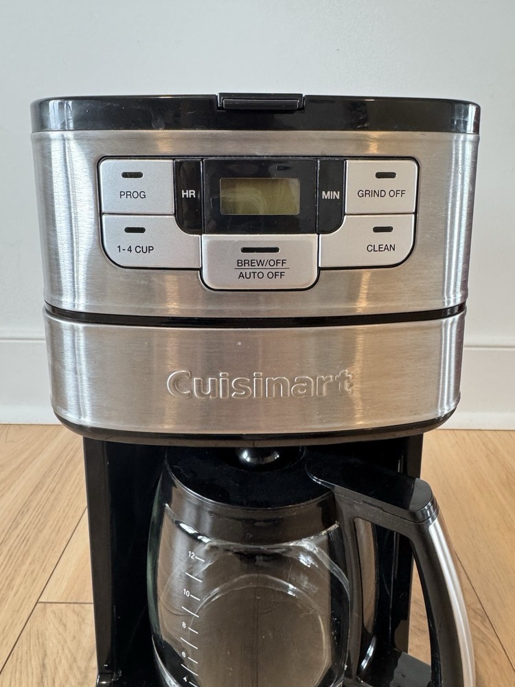 Cuisinart Automatic Grind & Brew 12-Cup Coffee Maker with Blade Grinder