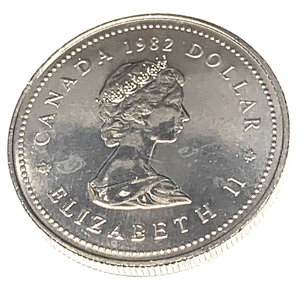 # C7266 CANADA COIN, ONE DOLLAR 1982 UNC