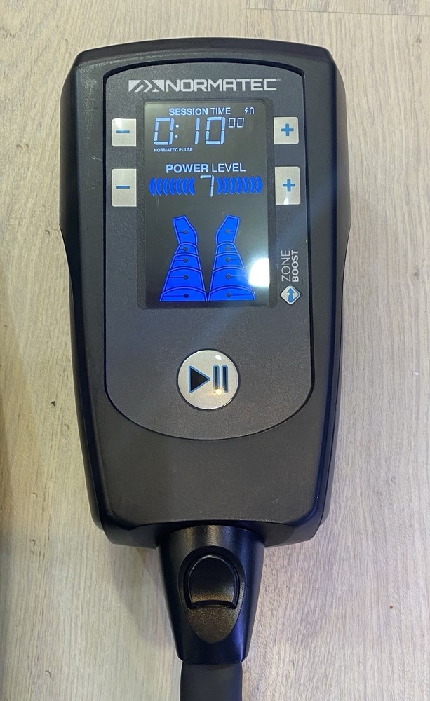 Normatec Pulse Recovery System Controller Machine JMS-4 W/ A/C Adapter + 1 Leg