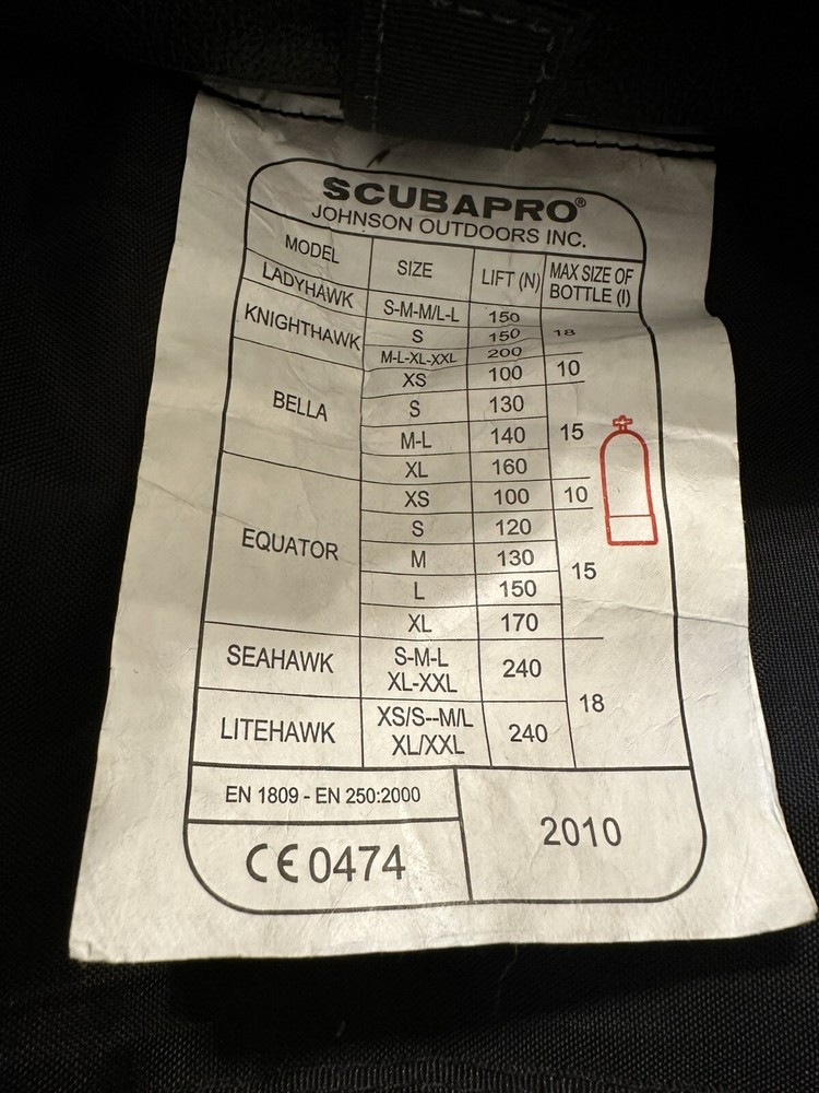 Scubapro Seahawk BCD