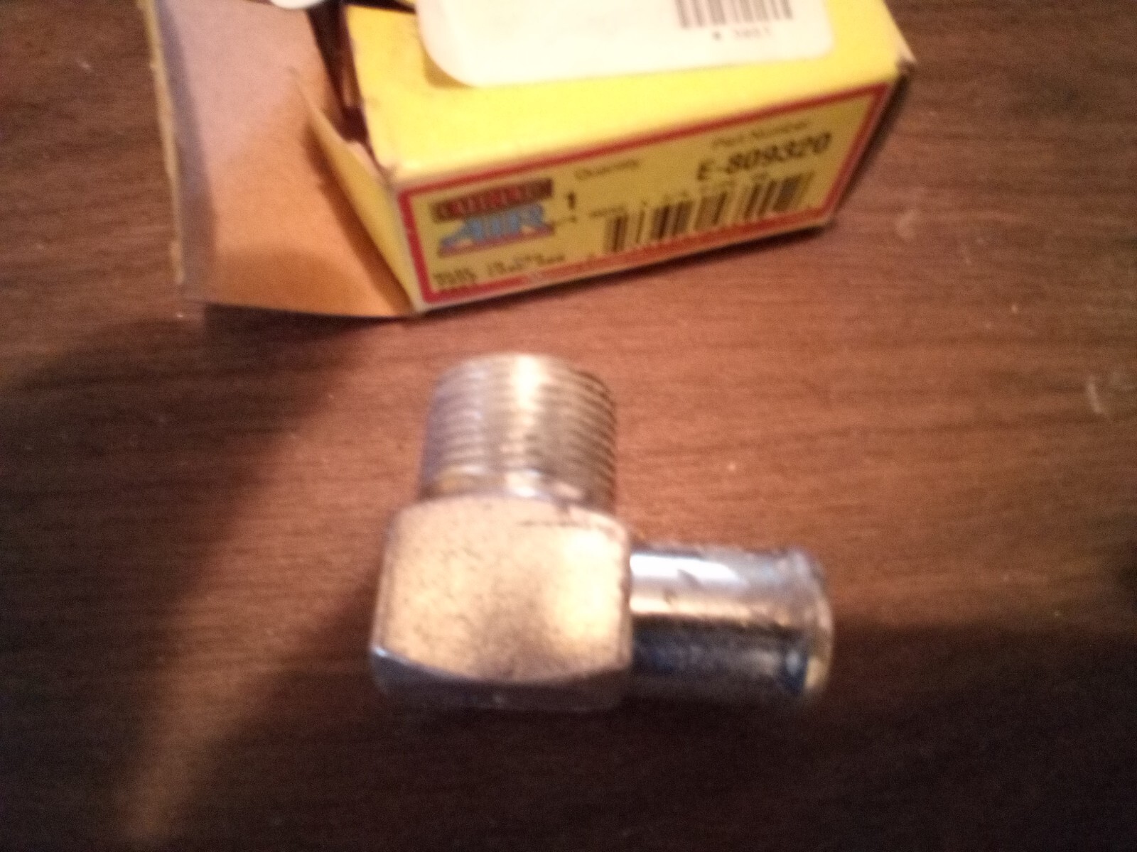 New Euclid E809320 3/4" Hose x 3/4" Male Pipe Elbow Fitting