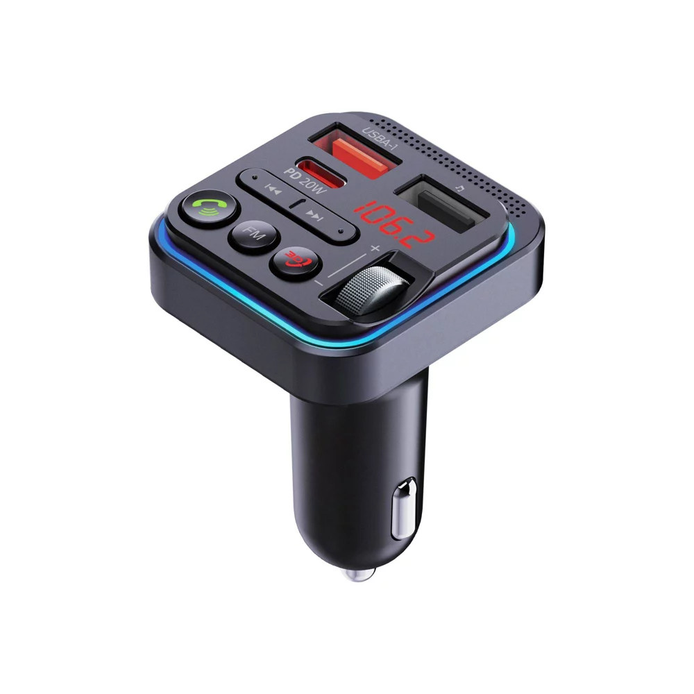 Monster FM Transmitter 20W USB-C Charging 3D Surround Sound