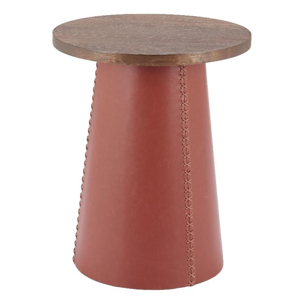 Pemberly Row Modern / Contemporary Engineered Wood Side Table Brown