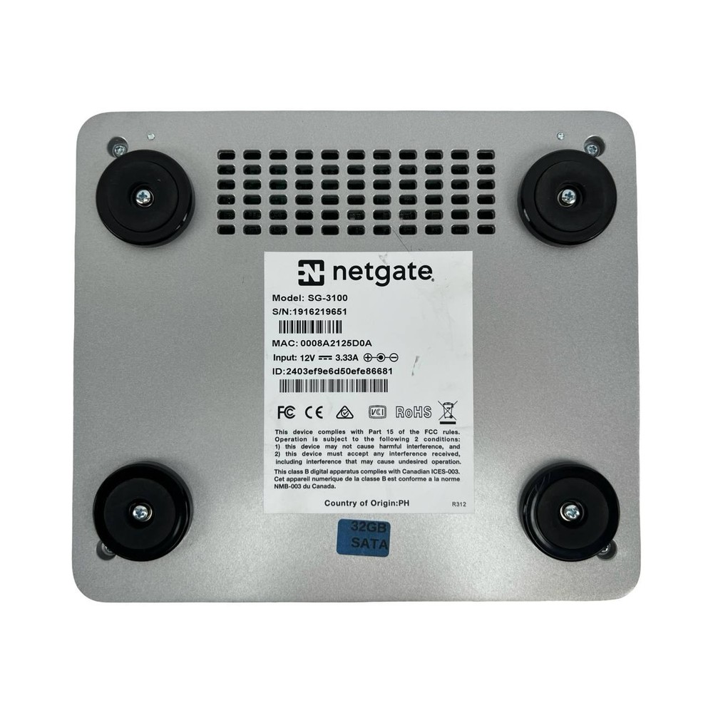 Netgate 3100 / SG-3100 pfSense Security Gateway Firewall Router - Tested Working