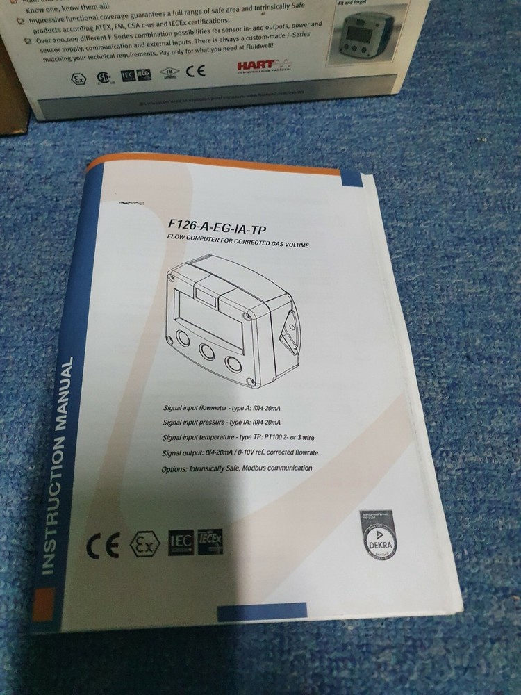 Fluidwell F126-EG Gas Flow Computer