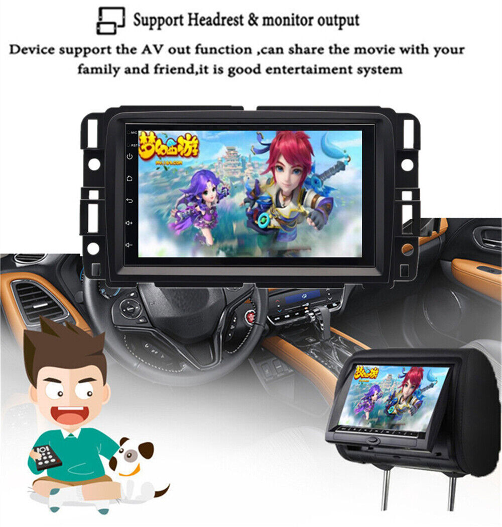 Car Radio Stereo For Chevrolet Traverse 2013-2017 Apple Carplay Android 14 GPS