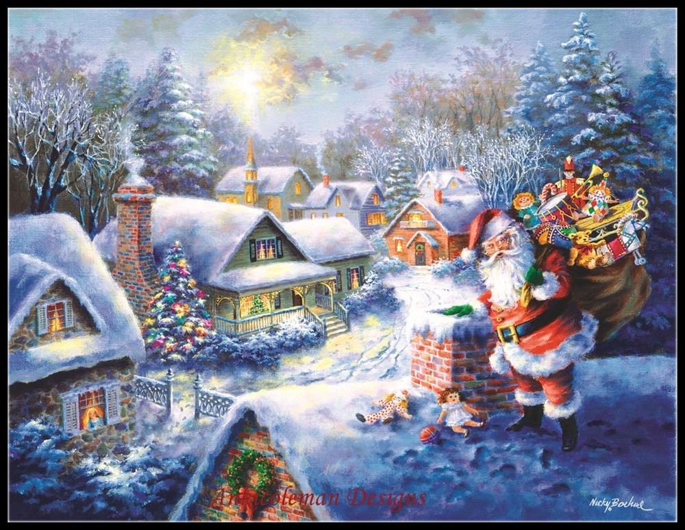 Chart Needlework Crafts DIY - Counted Cross Stitch Patterns - Bringing Joy