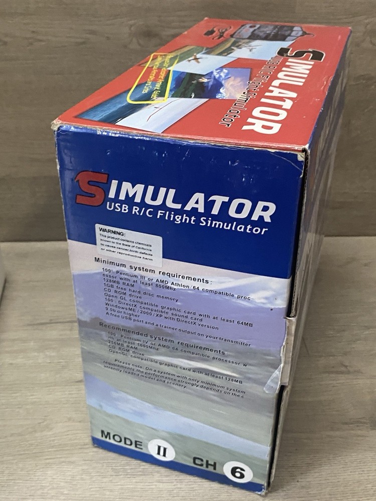 Dynam USB R/C Flight Simulator Remote Boxed