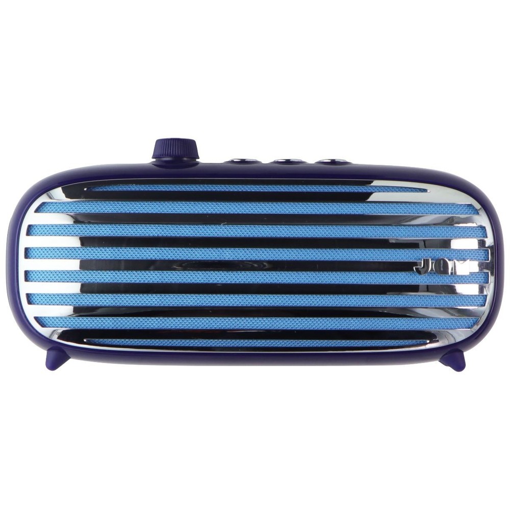 Retro Classic+ Premium Wireless Speaker with Dial Volume Control - Blue