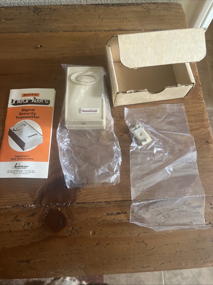 Linear Alert Digital Security Transmitter D-22 Panic Button