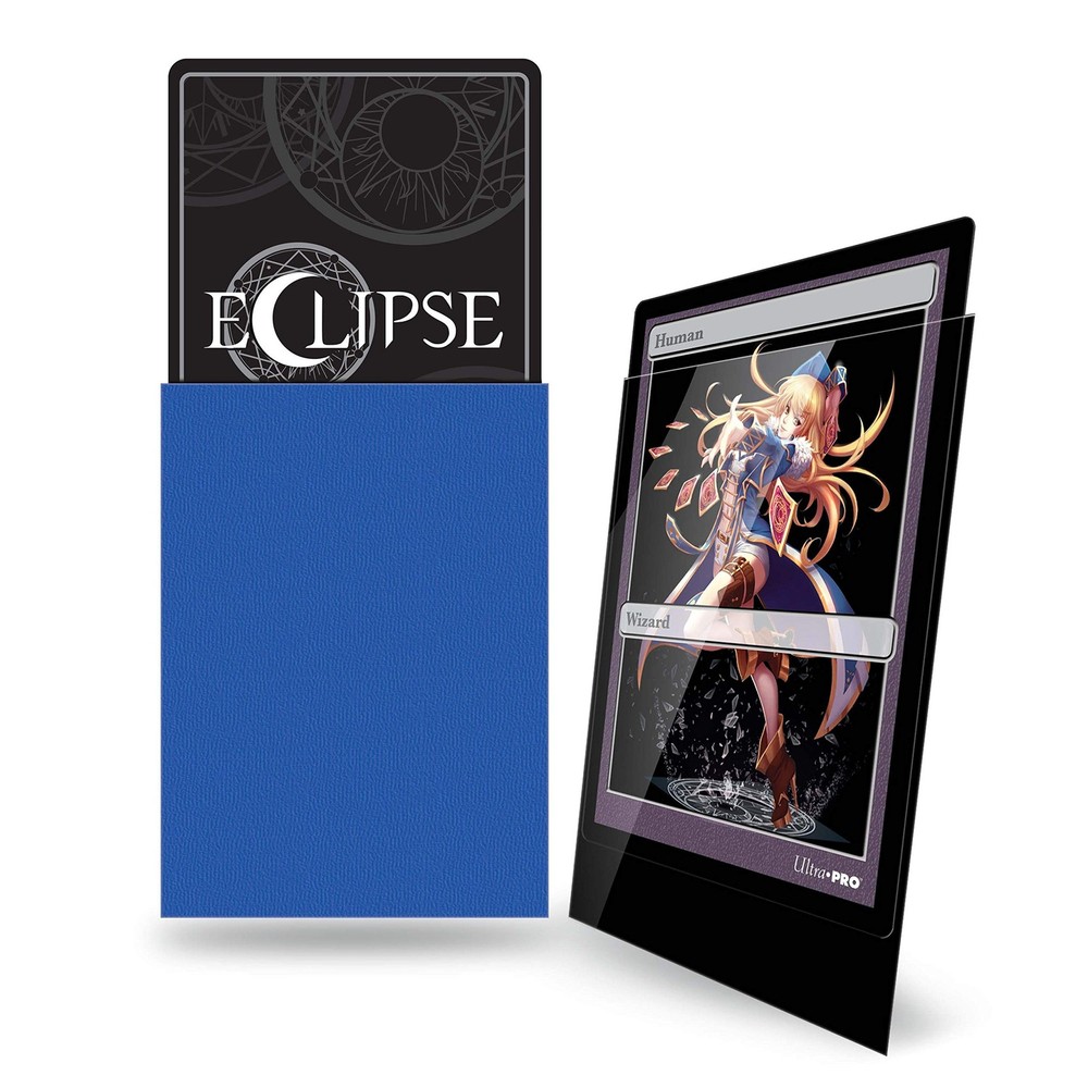 Ultra Pro E-15626 Eclipse Gloss Small Sleeves 60 Pack-Pacific Blue