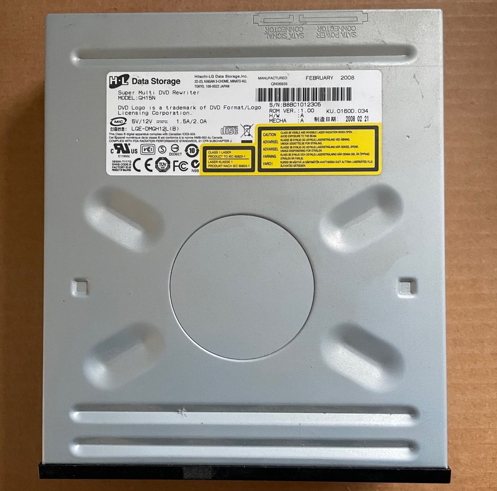 Hitachi Data Storage - Multi DVD Rewriter + CD-RW - GH15N